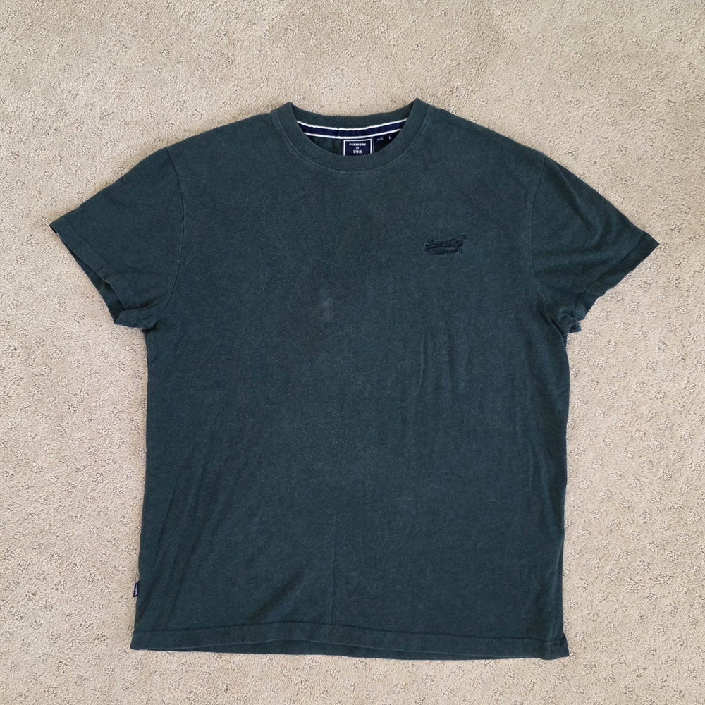 Superdry Dark Green Short Sleeve Tee